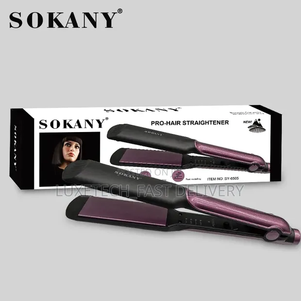 Sokany PRO SY-6505 Kinyoosha Nywele cha Keramiki - 1