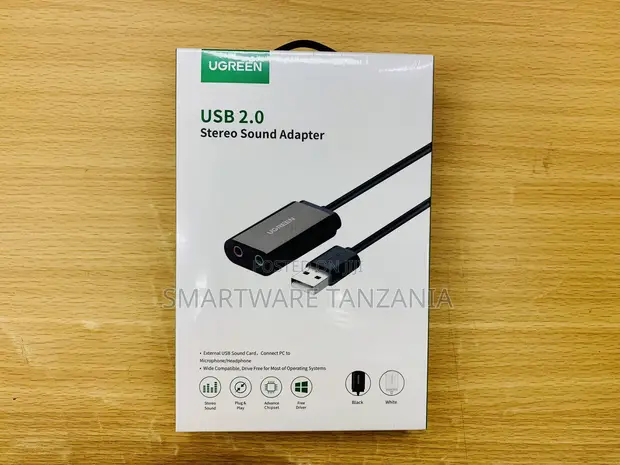 UGREEN USB 2.0 Adapta ya Sauti ya Stereo kwa Jack ya 3.5mm - 1