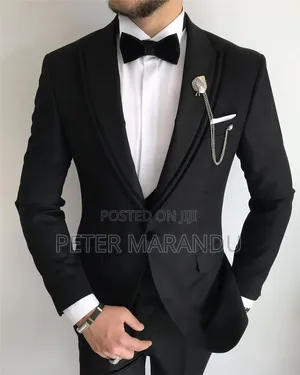 Black Tuxedo Slim Fit Suit