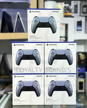 Brand New Silver PlayStation Controller