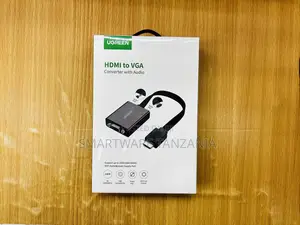 UGREEN HDMI kwenda VGA Converter na Sauti, 1080p@60Hz