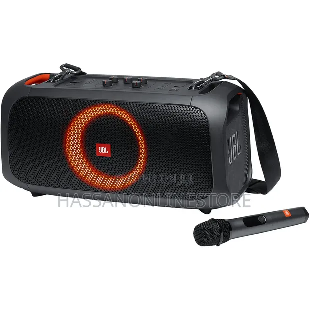 JBL PartyBox on-the-Go Essential Wireless Speaker with Mic - 1