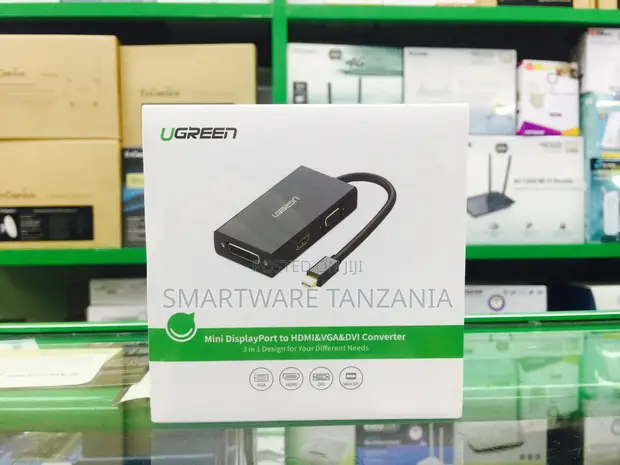 UGREEN Mini DisplayPort to HDMI, VGA, DVI Converter - 1