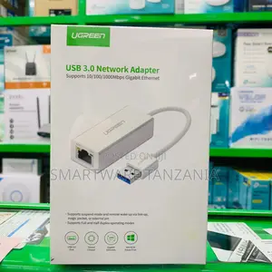 UGREEN USB 3.0 hadi RJ45 Adapta ya Mtandao wa Ethernet