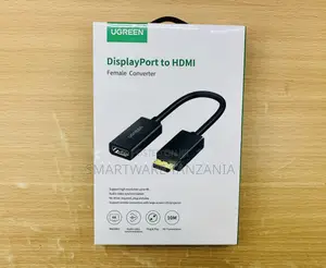 UGREEN DisplayPort to HDMI Female Converter, 4K@30Hz, 10M