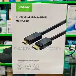 UGREEN DisplayPort to HDMI Cable, 4K@30Hz, 2m
