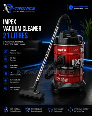 Impex 21L Vacuum Cleaner - 2400W