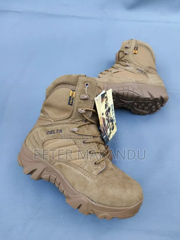 Delta Plus Buti za Kijeshi Combati - Desert Tan - 1