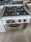 4-Burner Commercial Gas Range - 2