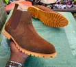 Timberland Chelsea Boots - Dark Brown Suede - 1