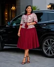 Elegant Office & Event Two-Piece Style Dress - 4
