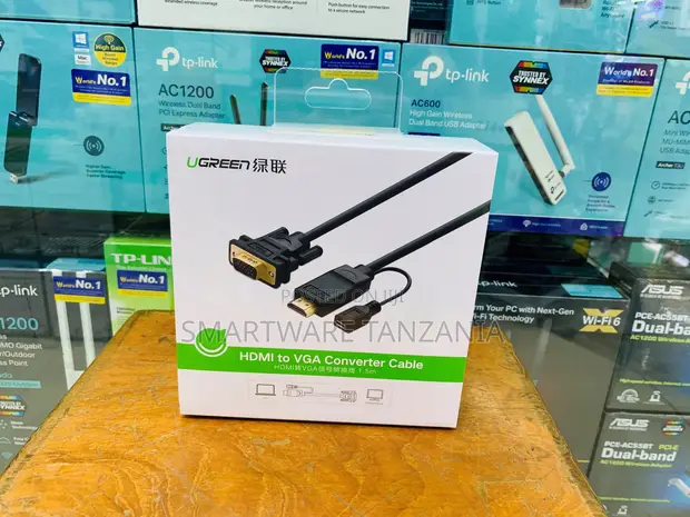UGREEN HDMI to VGA Converter Cable, 1.5m - 1