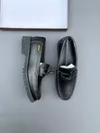 Viatu vya Kiume Timberland Loafers Lug Sole Ngozi Nyeusi - 3