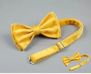 BOSS MADE Velvet Bow Tie - Adjustable