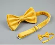 BOSS MADE Bow Tie ya Velvet - Inaweza Kurekebishwa - 1