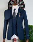 Carlos Cardin 3-Piece Suit for Groom & Events - 3