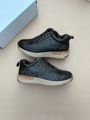 Timberland Leather Croc-Embossed Sneakers (Men's)