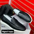 Ecco Loafers - Viatu vya Ngozi vya Wanaume - 3