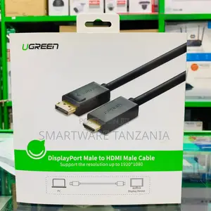 UGREEN DisplayPort to HDMI Cable, 1080p, 2M
