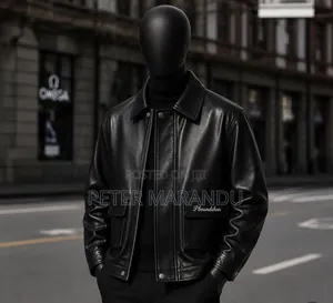 Premium Men's Leather Jacket