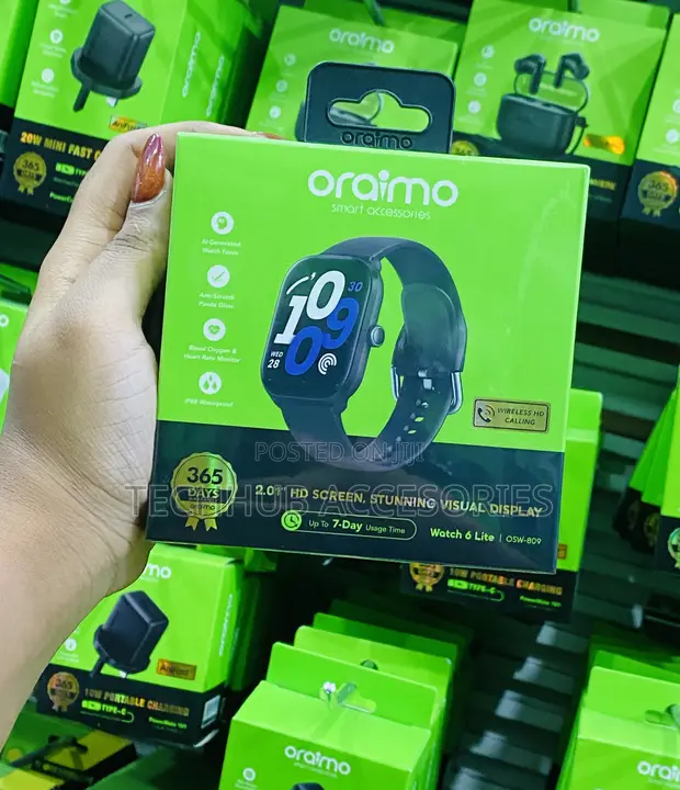 Oraimo Watch 6 Lite Smartwatch - 1