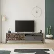 Dionysos TV Stand Retro Grey - 1