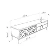 Dionysos TV Stand Retro Grey - 4