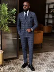 Brand New Mario Casas Gray Suit - 3