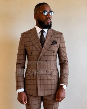 Brand New Mario Casas Chocolate Suit