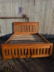 Mninga Wood Bed Frame - King Size - 5