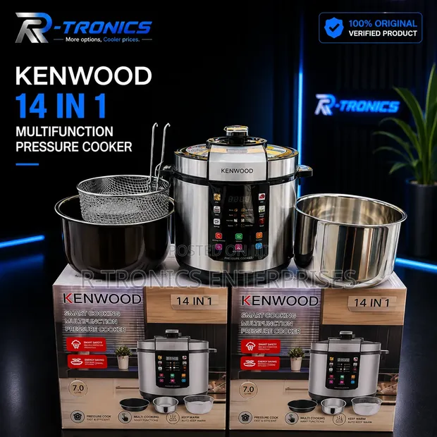Kenwood 14-in-1 Smart Pressure Cooker 7 Litres - 1