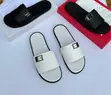 Men's Buckled Slide Sandals - Black & White - 3
