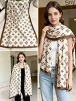 Luxury Print Satin Wrap Shawl Collection - 2