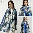 Luxury Print Satin Wrap Shawl Collection - 3