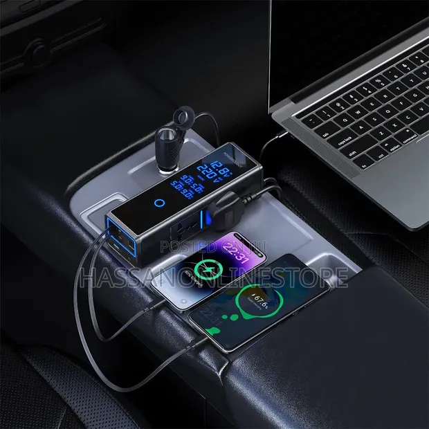 Powerology 300W Dual AC Socket Car Power Inverter - 1
