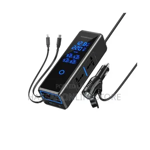 Powerology 300W Dual AC Socket Car Power Inverter
