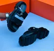Men's Dolce & Gabbana Leather Sandals - Black - 5
