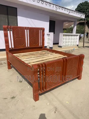 Wood-Mode Modern Bed Frame 5x6