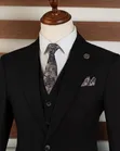 New Black Nd Pin Suit - 1