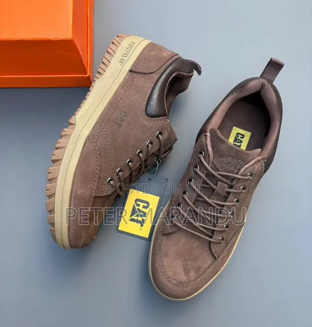 Caterpillar (CAT) Genuine Leather Casual Shoes - 1