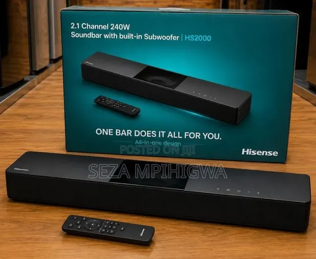Hisense 2.1 CH 240W Soundbar (Model: HS2000) - 1