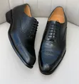 Brand New Black Tie Moccasins - Quality Leather - 3