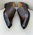 Brand New Black Tie Moccasins - Quality Leather - 4