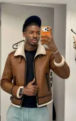 Men's Premium Shearling Leather Jacket - 2
