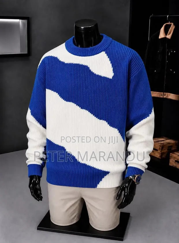 Men's Fashion Crewneck & Turtleneck Sweaters - 1