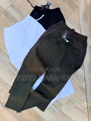 J.H Fashion Premium Drawstring Pants - Men's