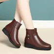 Buti Za Kike Za Ngozi Zenye Fleece - 5