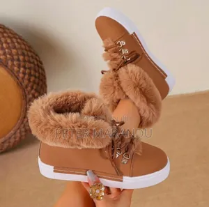 Ladies Chunky Open-Side Fashion Sneakers - Multicolor