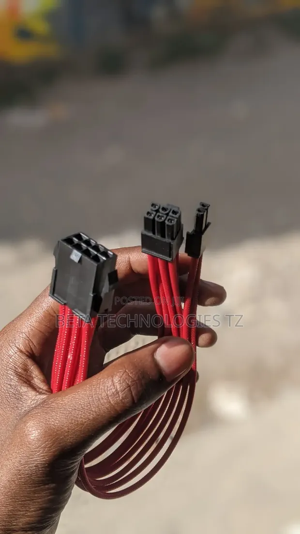 8-Pin Cable Extender (Red) - 1