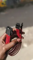 8-Pin Cable Extender (Red) - 1